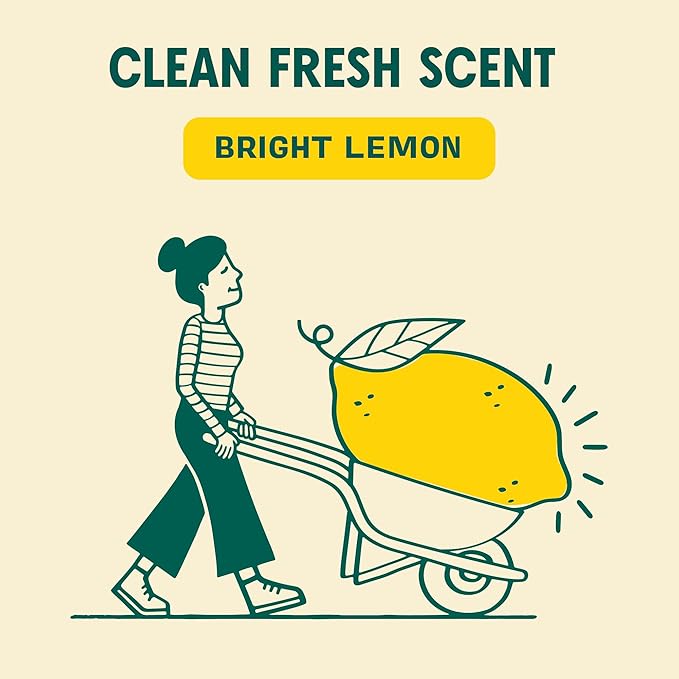 Aunt Fannie's Carpet Refresher Deodorizer, Bright Lemon, 16 oz, Pack of 2 | Neutralizes Dog and Cat Odors, Freshens High-Traffic Areas, Safe for Rugs Carpets & Upholstery, Natural Ingredients