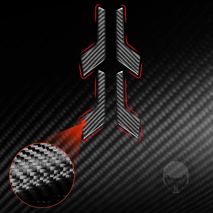 Real Carbon Fiber Trim for Audi 80A Q5 Accessories | for SQ5 2018-2025 Dash Door Inner Handle Panel Cover Sticker Interior Thick Overlay Decal