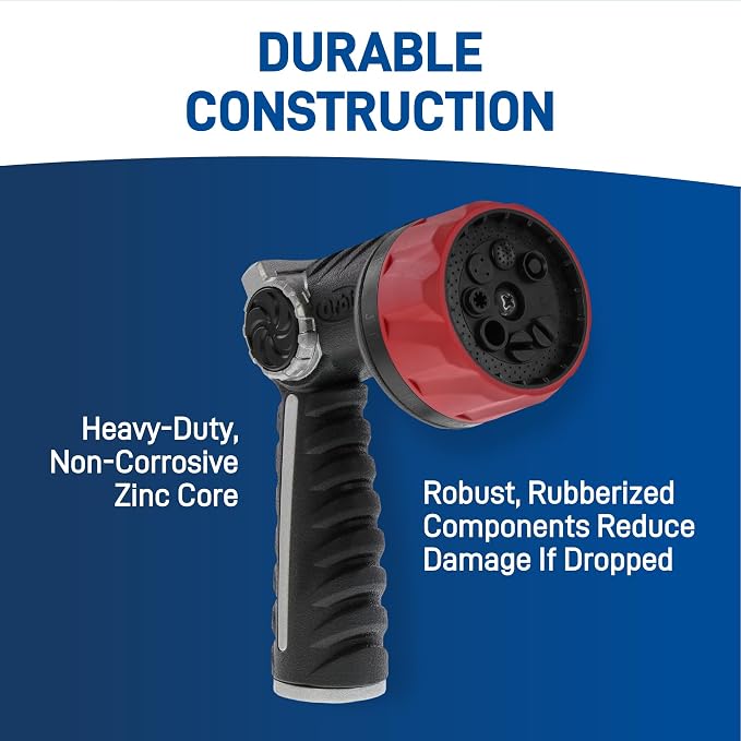 Orbit Pro Series Thumb Control Hose Nozzle - 26812, 8-Pattern (Pack of 10)