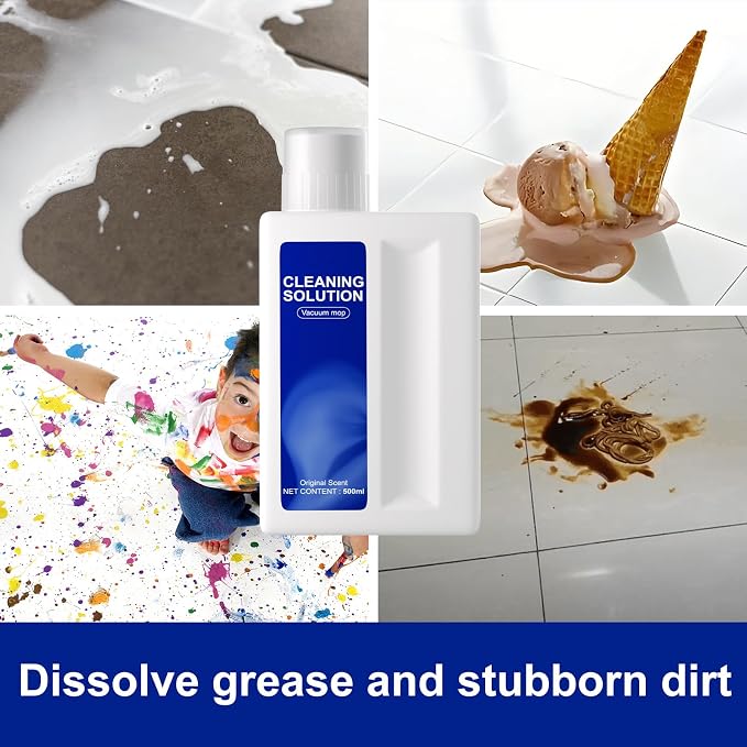 Floor Cleaning Solution Original Scent Compatible with Dreame Solution | Residue & Streak Free, Suitable for All Robot Vacuum Cleaners and Wireless Wet Dry Dual-Use Vacuum Cleaners