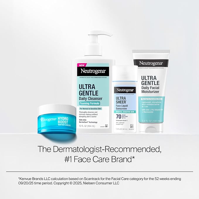 Neutrogena Makeup Remover Micellar Wipes for Face Daily Gently Removes Oil Dirt and Waterproof Makeup in a Simple Fully Plant-Based Cloth, 25 Count (Pack of 24)
