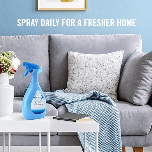 Febreze FABRIC Refresher, Zero Perfume, 23.6 oz Spray Bottle