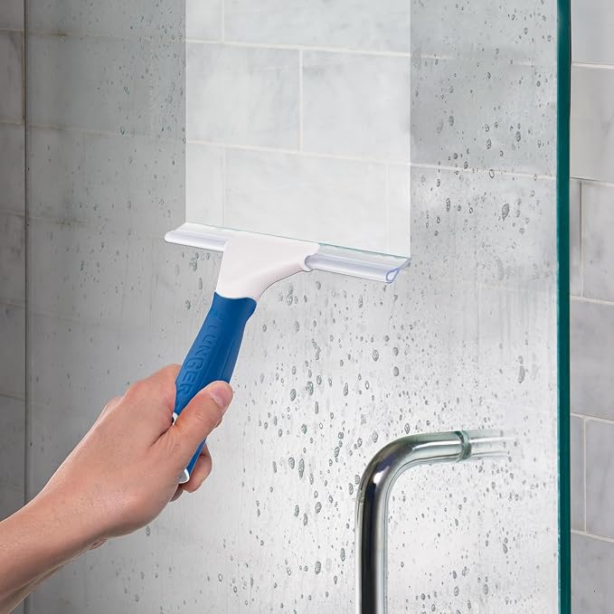 Unger - 978800 Shower Squeegee, 10" white