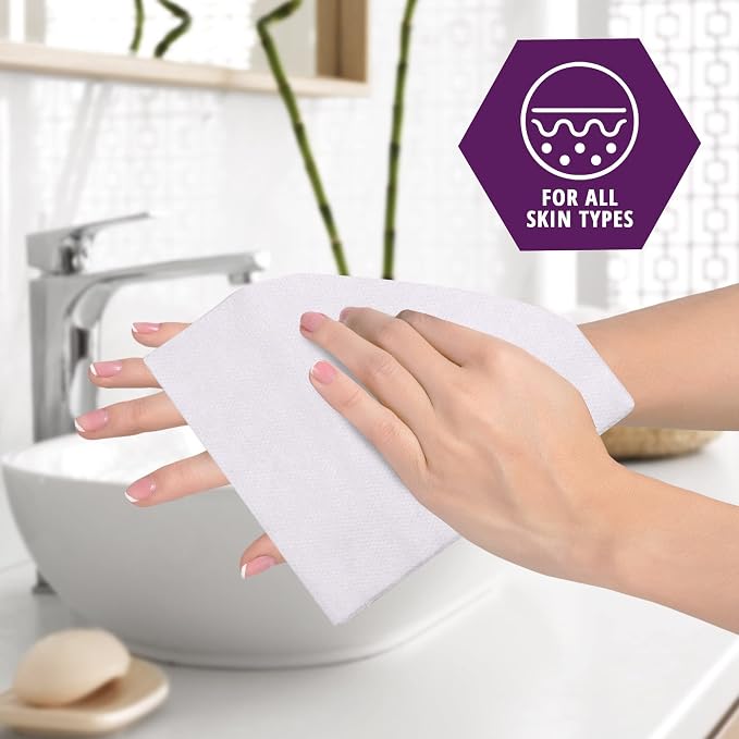 MED PRIDE Disposable Personal Care Towels, 12.5 x 11in,90 Count,Soft Cloths