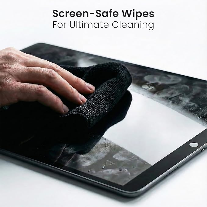 EVEO Screen Cleaner Spray - Large Screen Cleaner Bottle - TV Screen Cleaner, Computer Screen Cleaner, for Laptop, Phone, Ipad - Computer Cleaning kit Electronic Cleaner (1 Pack)