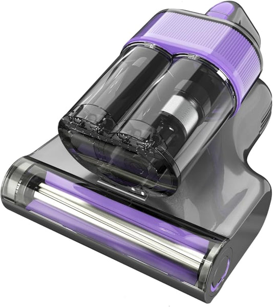 Maircle Mattress Vacuum Cleaner with UV Light, Bed Vacuum with Dust Detection, 16KPa Handheld Vacuum with LED Display, 40,000 Beats/Min Tapping, 150°F Heat, HEPA Filter for Bed, Couch