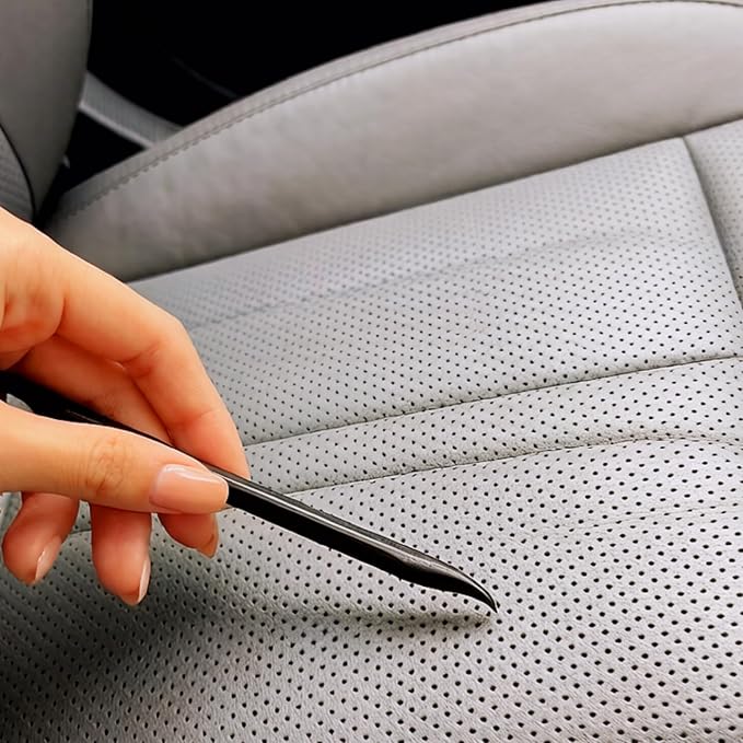 Plastic Scraper Multi-Purpose Scraper Non-Scratch Cleaning Tool Car Detailing kit,Easy to Clean Small and Narrow Spaces and Gaps, Perfect to Remove Labels, Dirt, Cleaning Car Interior Details