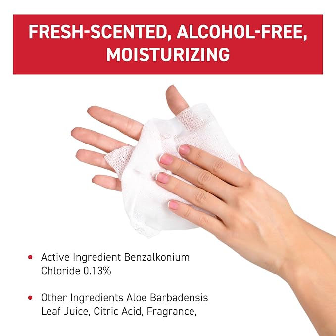 WipeEssentials Hand Sanitizer Wipes for Adults & Kids - 30 Count, 12 Packs | Alcohol-Free, Moisturizing Sanitizing Wipes with Aloe Vera & Vitamin E - Unscented & Travel Size With No Soapy Residue