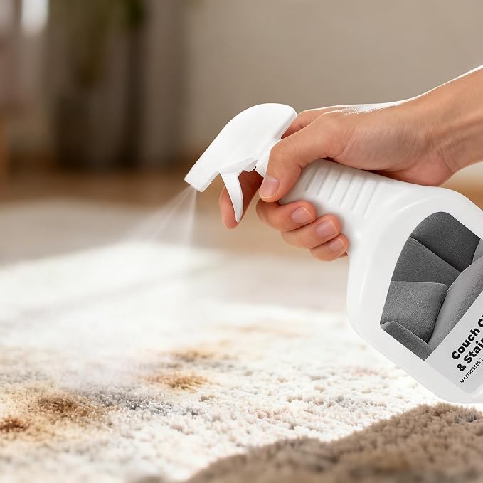 Upholstery Cleaner for Couch Furniture: Strength Multi-Surface Stain Remover Spray for Carpet Spot - Pet-Safe Non-Toxic Quick-Drying for Fabric Sofas Rug Furniture Couches & Car Interiors | for Carpet Spot - Pet-Safe Non-Toxic Quick-Drying for Fabric S...