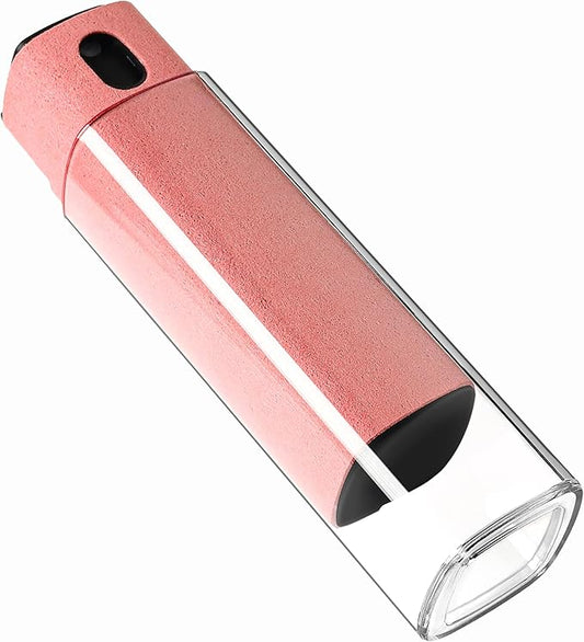 CUIUD Screen Cleaner Kit, Two in One Screen Cleaner Spray and Wipe, Touchscreen Mist Cleaner Spray Bottle for Phone/Laptop/Tablet/TV/Monitor/Car Screens(Pink)