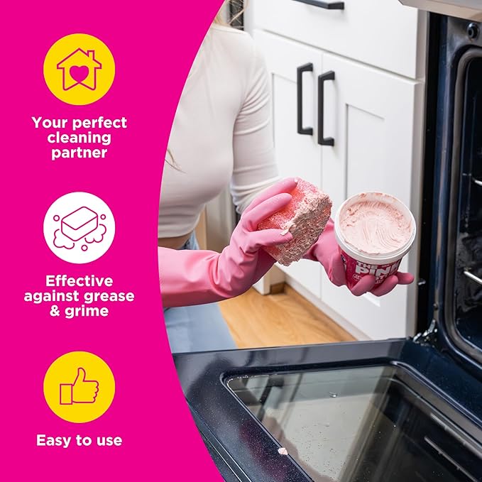 Stardrops- The Pink Stuff Miracle Cleaning Paste - SQeeZY Scrubber Sponge Bundle