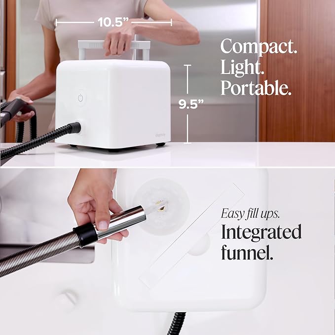 Dupray Neat Steam Cleaner for Home - Ultimate Pack | Powerful Multipurpose Steamer | Chemical-free cleaning for floor, car, wall, grout & kitchen | Steam mop | 40 Accessories