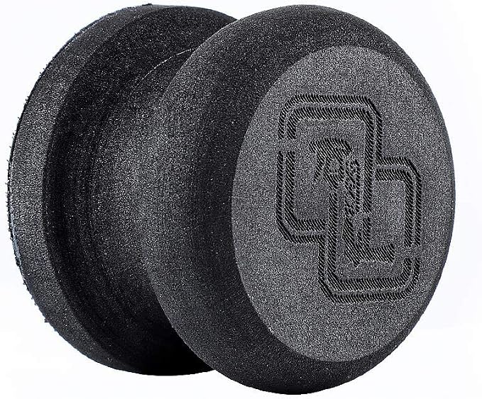 SGCB Car Hand Wax Applicator Pad Kit, 3” Dia Sponge Tire Dressing Applicator Pad with Grip, Tire Shine Compound Applicator Pad, Reusable Polish Foam Applicator for Rubber Tires Exterior Plastic Trim