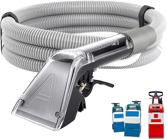 【Upgrade】Universal Upholstery Attachment with 12-FT Hose,Compatible with Rug Doctor Mighty Pro,X3,Wide Track Carpet Cleaner,Clean Carpet,Stair, Mattresse,Remove Dirt and Odor,2-Year Warranty