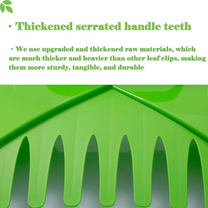 Hand Rakes,Leaf Scoops and Leaf Claws for Picking up Leaves | Grass Clippings and Lawn Debris,Light Green,1set（2pcs）