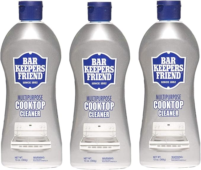 Bar Keepers Friend Cooktop Cleaner 3-pack