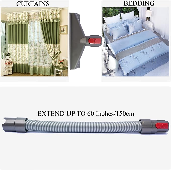 Replacement Attachments for Dyson V7 V8 V10 V11 V15 - Vacuum Accessories for Home and Car Cleaning