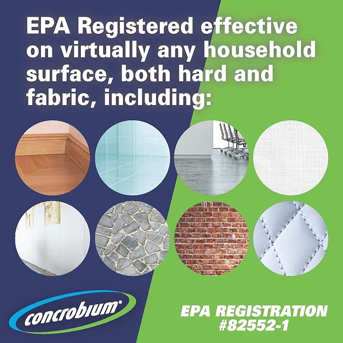 Concrobium Mold Control, 1 Gallon Refill, Eliminates and Prevents Mold, EPA Registered, Bleach Free, Odorless, VOC Free, For Indoor and Outdoor Surfaces