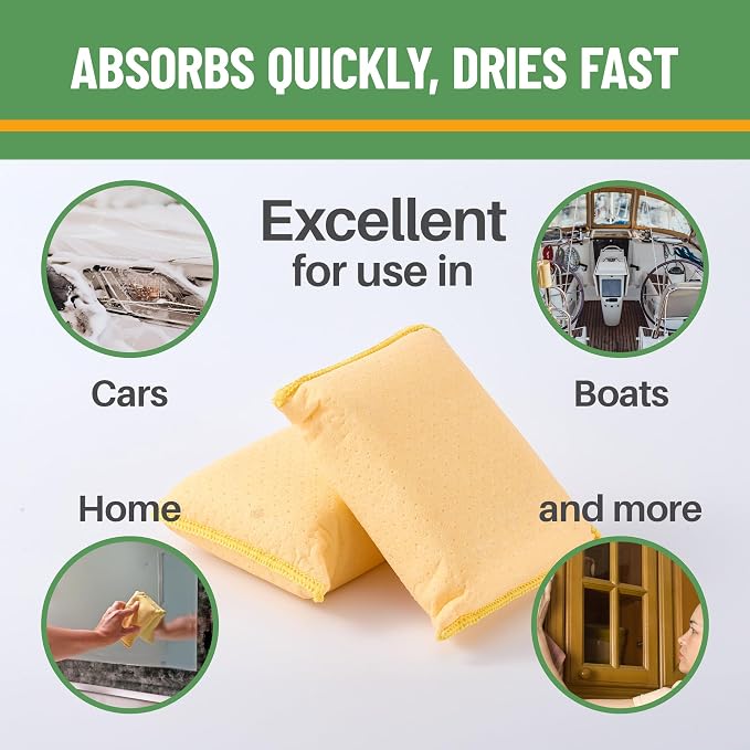 Evelots 4-Pack Windshield Cleaner Inside Car Window Cleaning Tools, Yellow | Set of 4 yellow tools helps clean interior car windows and hard-to-reach windshield glass while reducing awkward stretching.
