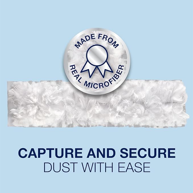 Bona Disposable Dusters - 9 Pack - High Performance Dusting System | Microfiber Dusters Remove Dust and Pet Hair for Quick Spot Cleaning