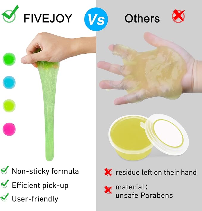 Car Cleaning Gels 4-Pack, Car Cleaning Putty Universal Auto Detailing Tools Car Interior Cleaner, Dust Cleaning Slime, Car Accessories for Car Vents & Keyboards, Clean Supplies– 320g (2.8oz/pcs)