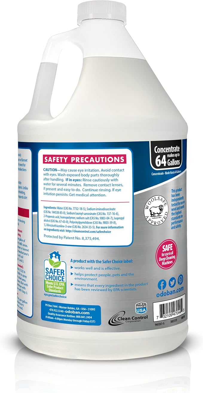 OdoBan 3-n-1 Carpet Cleaner, 128 Fl Oz