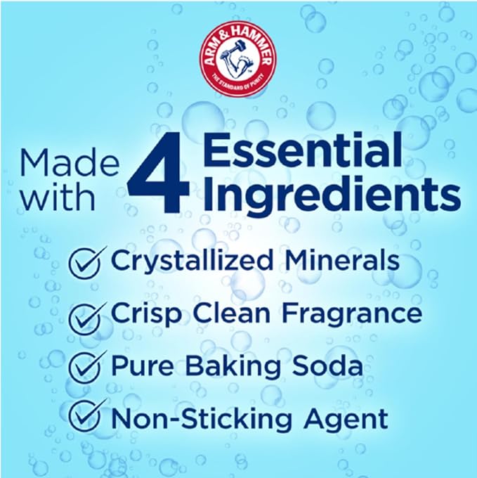 ARM & HAMMER Light In-Wash Scent-Booster, Laundry ScentBooster Crisp Cleanscent, 24 Oz (Pack of 2)
