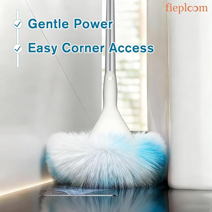 Tub Tile Scrubber Brush with 48" Long Handle, 2026 Version 1 Pc Non-Scratch Soft Tub Mop, All-in-One Adjustable Bathroom Brush for Bathtub, Shower, Sink, Faucet, and Wall Tile（1）