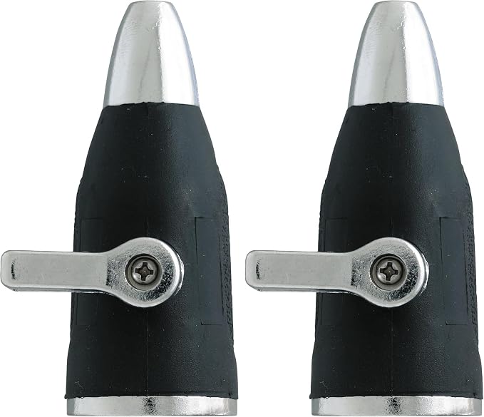 2-Pack Orbit SunMate Hose-End 58361N Zinc Sweeper Nozzle with Shut Off (2-Pack Zinc)
