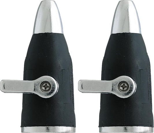 2-Pack Orbit SunMate Hose-End 58361N Zinc Sweeper Nozzle with Shut Off (2-Pack Zinc)
