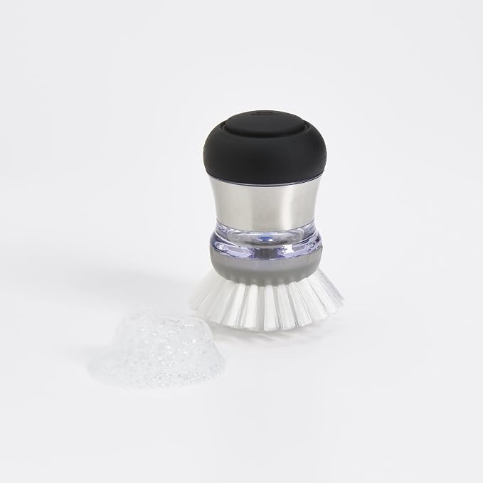OXO Steel Soap Dispensing Palm Brush Refills, 2-Pack