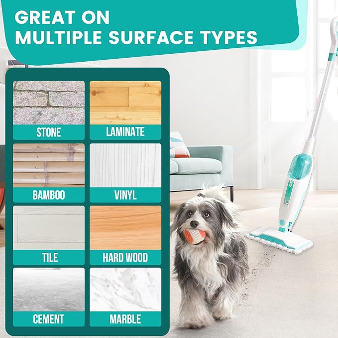 14 Pack Steam Mop Replacement Pads Compatible with Shark Steam Mops S1000/S1000A/S1000C/S1000WM/S1001C, Floor Steamer Pads Washable, Reusable Microfiber Cleaner Pads