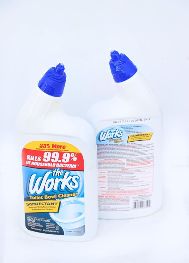 Home Care 655257427560 2-Pack Lab The Works Toilet Bowl Cleaner, Natural Organic, 32-Ounce, Pack of 2