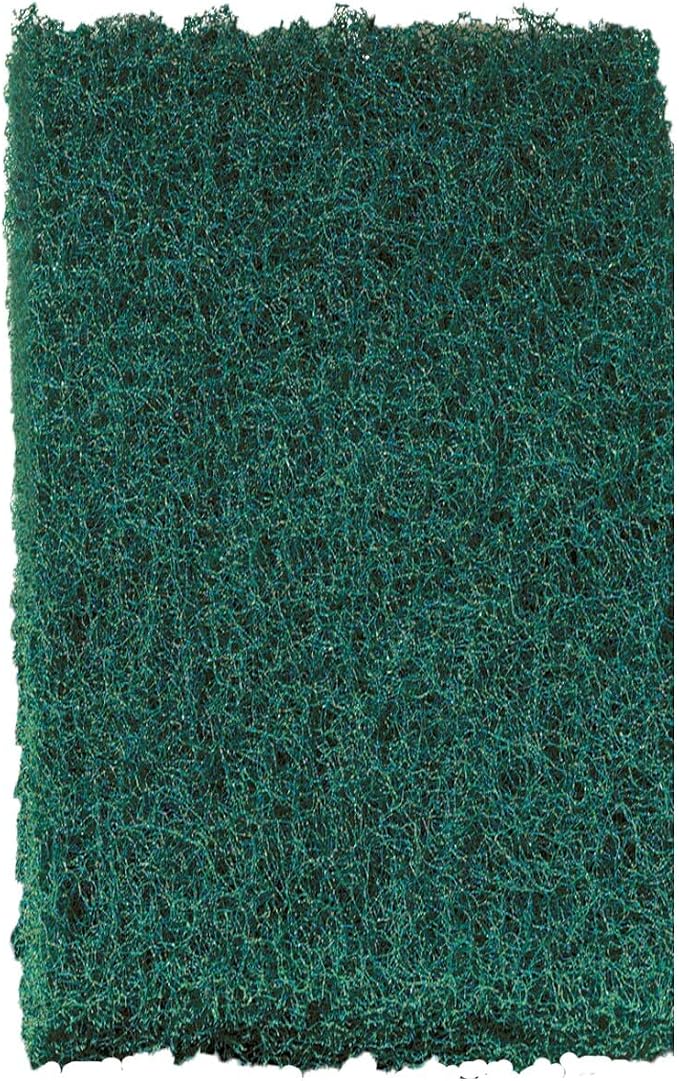 Scotch-Brite Heavy Duty Scouring Pad,Dish Scrubber for Kitchen + Outdoor,8 Scrub Pads for Uncoated Pots and Pans,Cast Iron Cooktops,Grill Grates,Oven Racks,& BBQ,Durable,Long-Lasting,(Pack of 12)