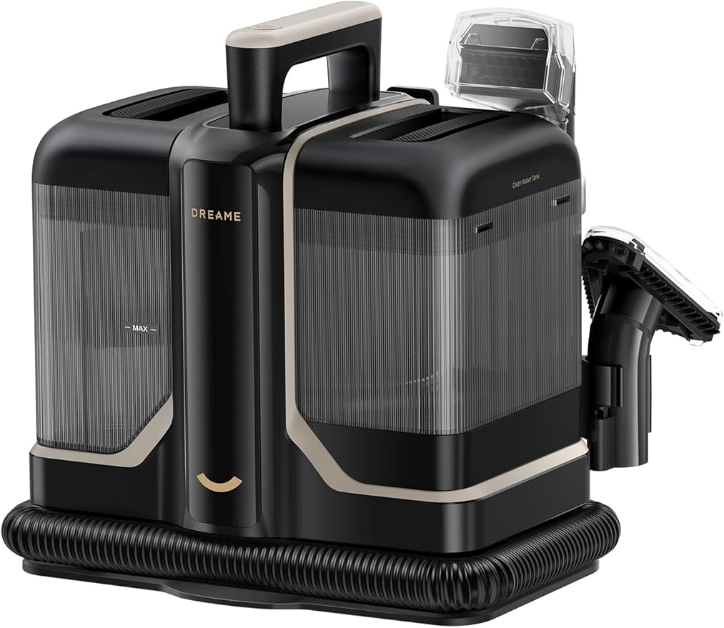 DREAME N10 Carpet Cleaner Machine, Portable Upholstery Spot Cleaner with Hot Water Cleaning, 12Kpa Powerful Suction with Versatile Tools for Pets, Carpet, Area Rugs, Coach and Car, Self-Cleaning