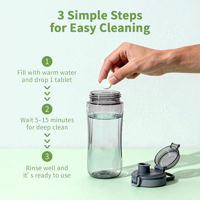 ORIENTLEAF Garbage Disposal Cleaner and Water Bottle Cleaner