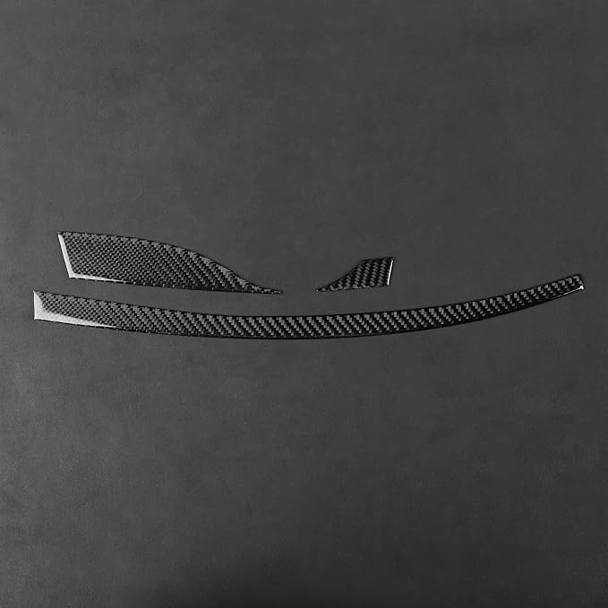 Real Carbon Fiber Trim for Honda CRV Accessories | for CR-V 2012 2013 2014 2015 2016 Center Control Panel Decorative Sticker Interior Thick Overlay Decal - A