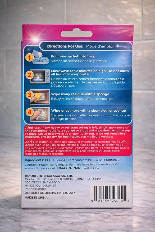 Powerful Steam Freshness, Easy Use, Time Saving Kitchen Cleaning Solution 2 Pack