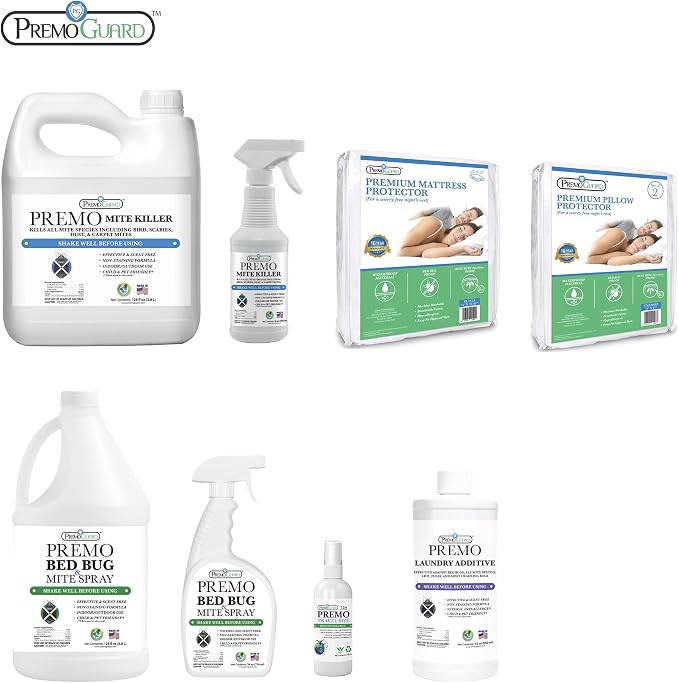 Premo Guard Bed Bug, Mite & Lice Natural Laundry Detergent Additive