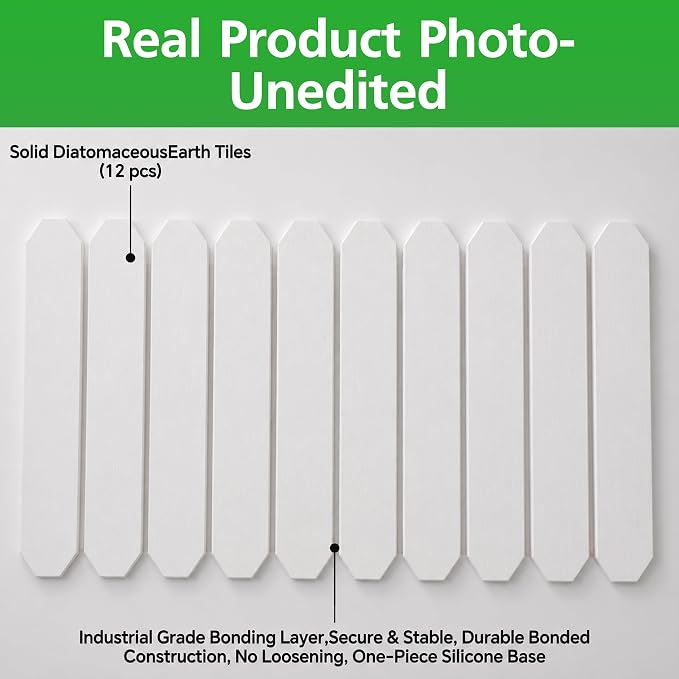 Stone Drying Mat for Kitchen Counter 16x24 Inch, Diatomaceous Dish Drying Mat with Towel Sanding Tool, Fast-Absorbing Quick-Dry Non-Slip Sink Tray