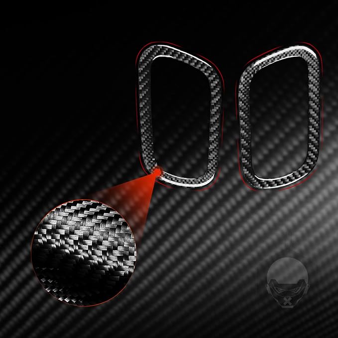 Real Carbon Fiber Trim for Infiniti Accessories | for G35 G37 G25 Q60 Q40 2007-2015 X S Convertible Door Inner Frame Interior Thick Overlay Decal