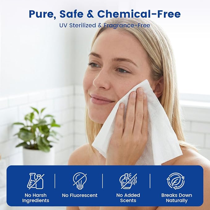 BigOtters 200PCS Cotton Compressed Towels, Disposable Face Towels, Portable Expandable Wipes for Travel Camping Hiking Outdoor Hotel