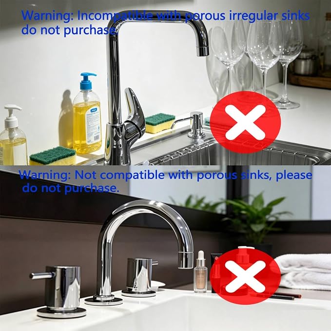 Silicone Sink Mat Splash Guard-17" x 6'' Sink Splash Guard,Kitchen Sink Accessories fit for Countertop, Bathroom,Farmhouse,RV by EBIGIC (Off-white)