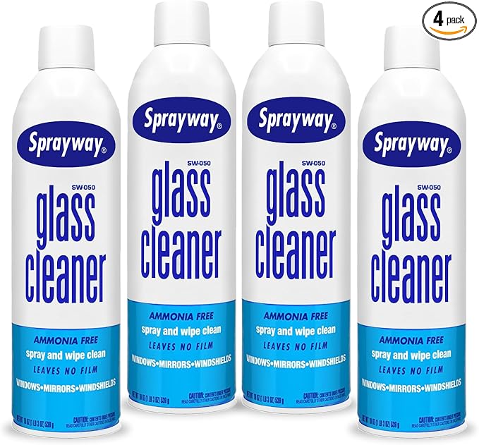 Sprayway Glass Cleaner - 4 Pack