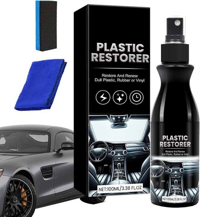 Refurbish Agent – Car Interior Cleaner, Dashboard Polisher, Seat Stain Remover | High-Gloss surfaces Renewal Formula For Automotive Repair And Interior Restoration Tasks