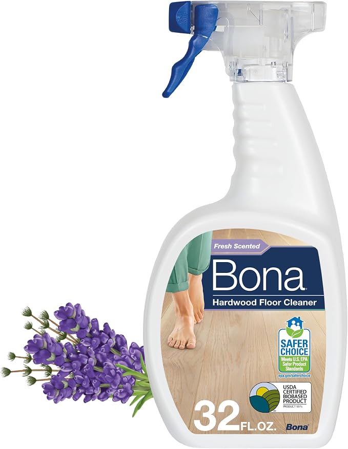 Bona Hardwood Floor Cleaner Spray - 32 fl oz - Lavender Thyme Scent