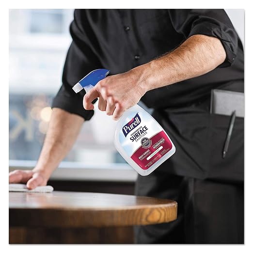 PURELL® GOJ334112, Foodservice Surface Sanitizer Spray, 1 Each, Clear, "11" x 2.92" x 4.69"" (334112)