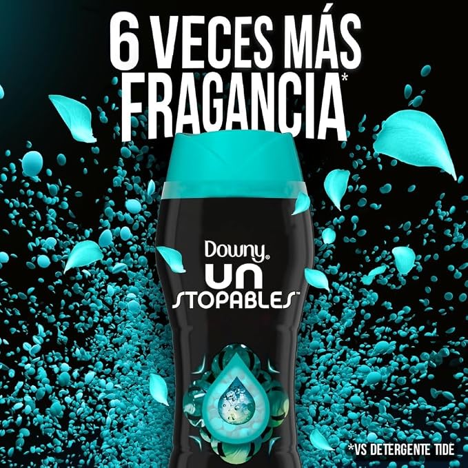 Downy Unstopables In-Wash Laundry Scent Booster Beads, Fresh, 18.2 oz (Pack of 4)