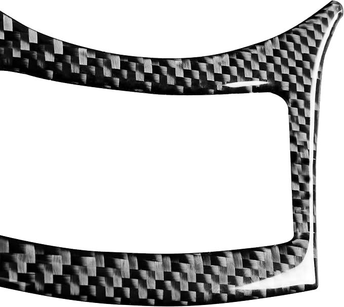 Real Carbon Fiber Trim for Subaru Accessories | for BRZ/Scion FR-S/Toyota 86 2016 2017 2018 2019 2020 Gear Shifting Box Panel Cover Interior Thick Overlay Decal