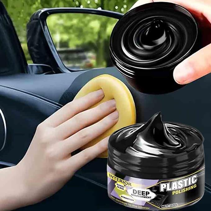 Interior Care Products - Detailing Polishing Protectant | 55ml Car Scratch Removal Repair Cream,for Trim Seat Panel Door Window Windshield Truck Vehicle Automotive